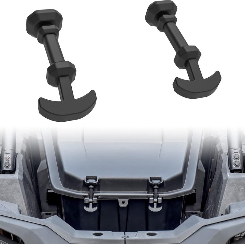 SAUTVS صندوق تخزين كارجو مع قفل مطاطي لسيارات بولاريس RZR 900 / XP 1000 / XP 4 1000 / S 2014-2021 (2PCS، بديل #5415701) - Image 1